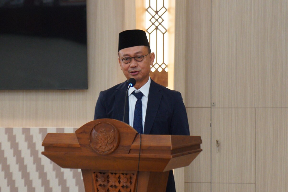 Wali Kota Pontianak, Edi Rusdi Kamtono pada rapat paripurna DPRD Kota Pontianak, Rabu (24/12.2025).