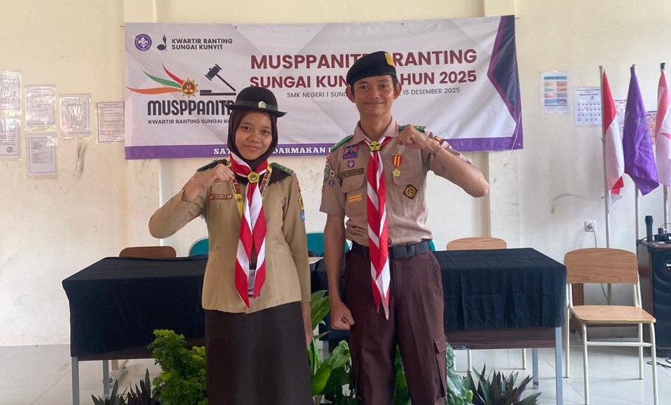 Muslisa, perwakilan dari pangkalan SMKN 1 Sungai Kunyit, terpilih sebagai Ketua DKR. Ia didampingi oleh Ar Rizky Maizakusuma dari pangkalan SMAN 1 Sungai Kunyit yang ditetapkan sebagai Wakil Ketua.