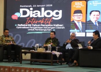 Pengembangan Kompetensi bagi Jabatan Pimpinan Tinggi (JPT) Pratama se-Kalimantan Barat yang digelar di Aula Garuda Terpadu Kantor Gubernur Kalimantan Barat