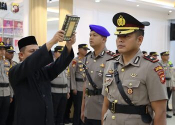 Prosesi Sertijab Wakapolres Ketapang. Foto: Humas Polres.