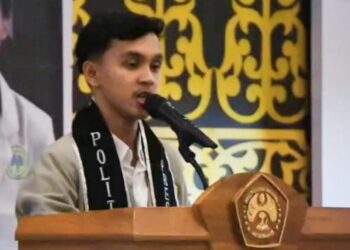 Ketua Bidang PPD HMI Cabang Ketapang, M Iqbal Khadafi.