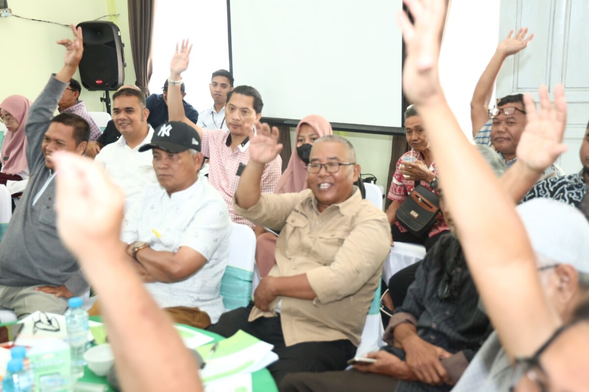 Warga antusias mengajukan usulan dalam Musrenbang