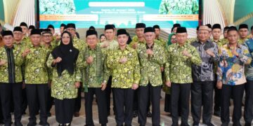 Ketua DMI Jusuf Kalla menghadiri pelantikan Pengurus DMI Provinsi Kalbar di Pendopo Gubernur Kalbar.