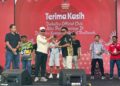 Wali Kota Pontianak Edi Rusdi Kamtono saat membuka event 'Kumpul Sahabat Pontianak' yang digelar Daihatsu.