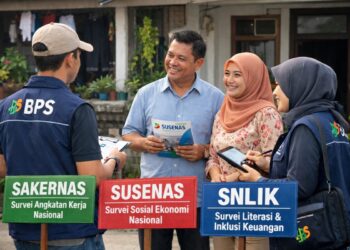 BPS akan melakukan survey Sakernas, Susenas dan SNLIK.