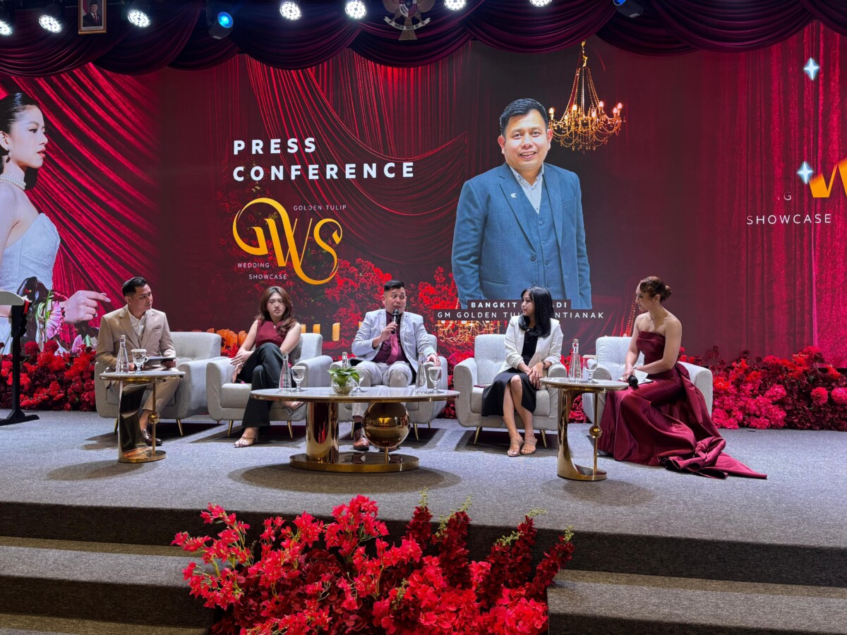 Press conference Golden Tulip Wedding Showcase 2026.Sabtu (24/01/2026).