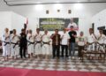 Wakil Bupati Kubu Raya, Sukiryanto hadiri Gashuku Nasional Shorinji Kempo Wilayah Kalimantan Barat yang digelar di Gedung Graha Pramuka Provinsi Kalimantan Barat, Kecamatan Sungai Raya, Sabtu (24/1/2026).