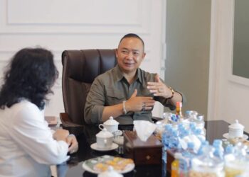 Bupati Ketapang ketika menerima audiensi dari KPP Ketapang. Foto: Prokopim.