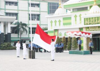 Apel dalam rangka HUT ke-69 Pemprov Kalbar di lingkungan Pemkot Pontianak.
