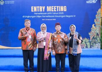 Entry Meeting Pemeriksaan LKPD Tahun Anggaran 2025, digelar oleh Badan Pemeriksa Keuangan Republik Indonesia di Aula Bima BPK Perwakilan Provinsi Bali