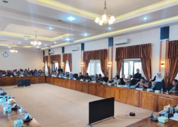 Rapat dengar pendapat (RDP) yang digelar Komisi II DPRD Kalbar bersama PT Mayawana Persada dan pihak terkait.