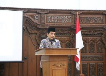 Wakil Wali Kota Pontianak Bahasan didapuk menjadi keynote speaker Simposium Kepemudaan HMI Cabang Kota Pontianak.