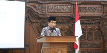 Wakil Wali Kota Pontianak Bahasan didapuk menjadi keynote speaker Simposium Kepemudaan HMI Cabang Kota Pontianak.