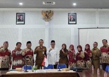Rakor Bakesbangpol Jember dengan FKUB di lantai 2 kantor Bakesbangpol (foto: istimewa)