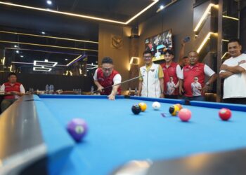 Wali Kota Pontianak Edi Rusdi Kamtono meresmikan Edi Kamtono Newton Home Tournament.