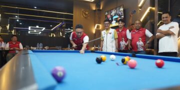 Wali Kota Pontianak Edi Rusdi Kamtono meresmikan Edi Kamtono Newton Home Tournament.