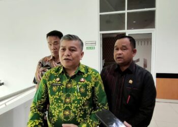 Sekretaris Daerah Kabupaten Kubu Raya Yusran Anizam dalam penyusunan RDTR, Kamis (19/2/2026).