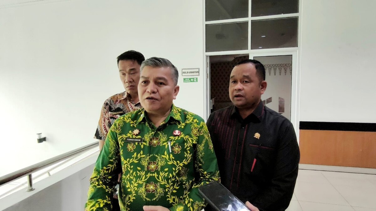 Sekretaris Daerah Kabupaten Kubu Raya Yusran Anizam dalam penyusunan RDTR, Kamis (19/2/2026).