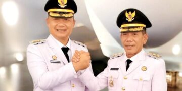 Bupati dan Wakil Bupati Ketapang, Alexander Wilyo - Jamhuri Amir. Foto: Ist.