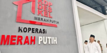 Bupati Ketapang, Alexander Wilyo meninjau langsung Pembagunan Koperasi Desa di wilayah Nanga Tayap. Foto: Istimewa.