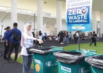 XLSMART Lakukan Pengelolaan Sampah Berkelanjutan di Acara Ultraverse Festival