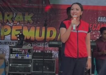 Anggota DPRD Provinsi Kalimantan Barat, Angeline Fremalco.