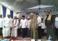 Bupati Sujiwo saat menghadiri Safari Ramadan Pemerintah Kabupaten Kubu Raya di Pondok Pesantren Darun Nasyiin, Desa Simpang Kanan, Kecamatan Sungai Ambawang, Rabu (4/3/2026).