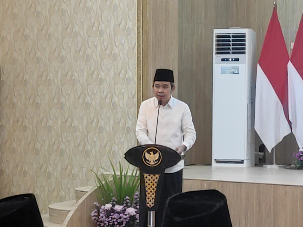 Bupati Jember Muhammad Fawait atau Gus Fawait saat silaturahmi dengan tokoh pemuda, ormas dan tokoh agama (foto: Jurnalis.co.id/Sigit)