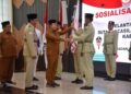 Bupati Kubu Raya Sujiwo melantik Duta Pancasila Paskibraka Indonesia (DPPI) Kabupaten Kubu Raya dalam sebuah seremoni yang digelar di Aula Praja Utama Kantor Bupati Kubu Raya, Senin (9/3/2026).