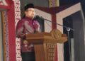 Bupati Sujiwo membuka MTQ XII Kabupaten Kubu Raya, Selasa, 14 April 2026 malam. Foto: Syamsul Arifin/Jurnalis.co.id