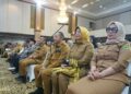Erlina, saat menghadiri Rapat Koordinasi Mitigasi Kekeringan Lahan Pertanian di Kementerian Pertanian Republik Indonesia di Jakarta. Foto Prokopim Mempawah
