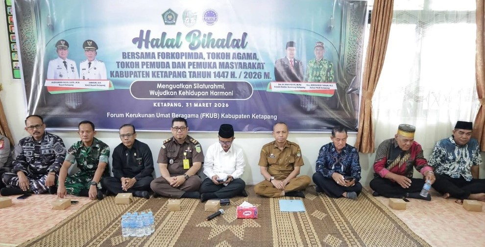 Forum Kerukunan Umat Beragam Kabupaten Ketapang sukskes menyelenggarakan Halal Bihalal