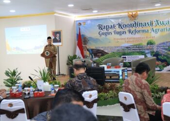 Gubernur Norsan Dorong Hak Atas Tanah Untuk Kepentingan Rakyat