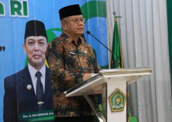 Harisson berpesan dalam peringatan Hari Amal Bakti ke 80 Kementerian Agama di Kantor Wilayah Kemenag Kalbar