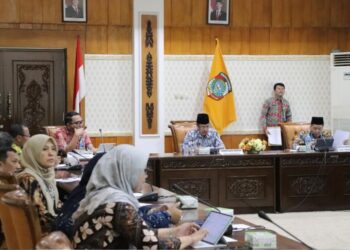 Rapat Koordinasi Forum Penataan Ruang (FPR) ke-2 Tahun 2026 dipimpin Sekda Mempawah, Ismail.