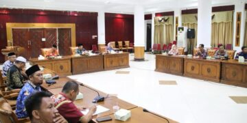 Rapat koordinasi persiapan MTQ 2026 di Balairung Setia Kantor Bupati. Foto Prokopim Mempawah