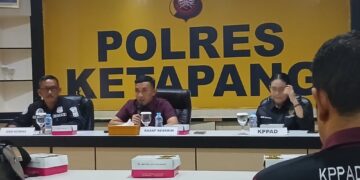 Satuan Reserse Kriminal Polres Ketapang memaparkan proses hukum kasus perundungan dan kekerasan di wilayah Tumbang Titi.