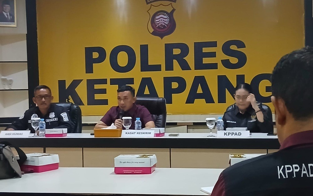 Satuan Reserse Kriminal Polres Ketapang memaparkan proses hukum kasus perundungan dan kekerasan di wilayah Tumbang Titi.
