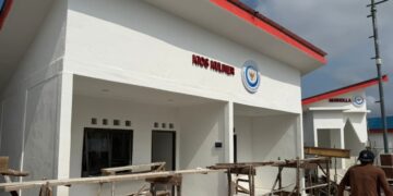 Pembangunan Kampung Nelayan Merah Putih di Desa Ujung Said, Kecamatan Jongkong, Kapuas Hulu masih dalam tahap proses penyelesaian.