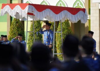 Wakil Wali Kota Pontianak, Bahasan, memimpin Apel Hari Kebangkitan Nasional ke 118, Rabu, 19 Mei 2026. Foto Prokopim for Jurnalis.co.id