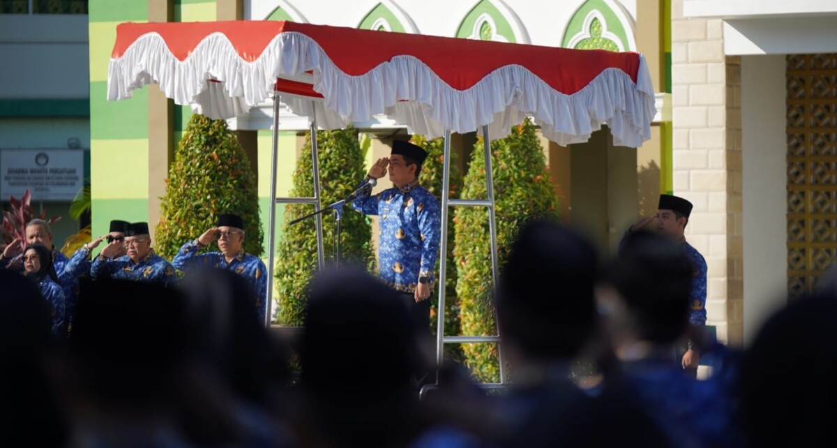 Wakil Wali Kota Pontianak, Bahasan, memimpin Apel Hari Kebangkitan Nasional ke 118, Rabu, 19 Mei 2026. Foto Prokopim for Jurnalis.co.id