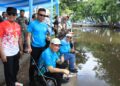 Buka Lomba Mancing Lele di Sungai Jawi, Gubernur Norsan Janjikan Tambahan Hadiah Umrah