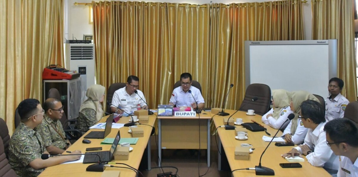 Bupati Kayong Utara, Romi Wijaya melakukan pertemuan dengan jajaran BPJS Kesehatan Cabang Pontianak, Rabu, 3 Juni 2026.