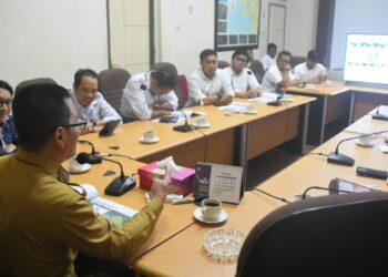 Bupati Romi Wijaya menerima Kepala BPJN Kalimantan Barat dan Jajaran di Kantor Bupati pada Senin, 15 Juni 2026
