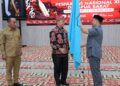 Lepas Kontingen Pesparawi Nasional XIV ke Papua Barat, Gubernur Norsan Minta Peserta Harumkan Nama Kalbar