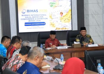 Gubernur Norsan Terima Kunjungan Delegasi Sarawak, Perkuat Kerja Sama Industri Halal dan Konektivitas Perbatasan
