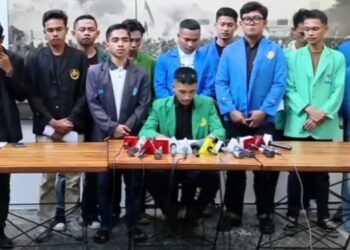 Konpers mahasiswa yang mengklaim sebagai BEM Fakultas Bersatu (tangkapan layar)