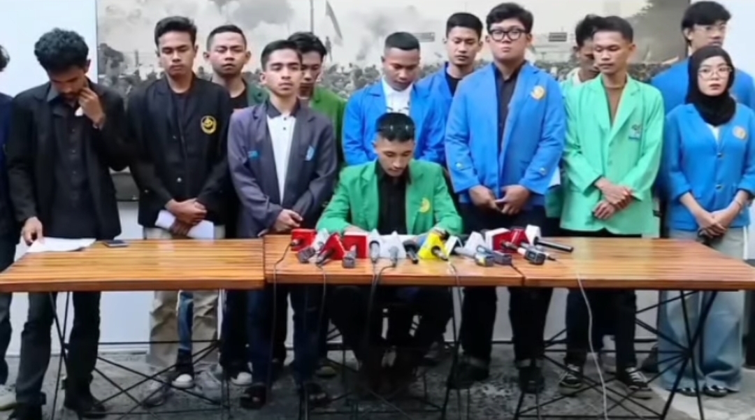 Konpers mahasiswa yang mengklaim sebagai BEM Fakultas Bersatu (tangkapan layar) 