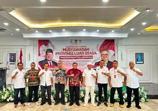 Wakil Bupati Kubu Raya Sukiryanto resmi dilantik sebagai Ketua Umum Muaythai Indonesia Kalimantan Barat periode 2026-2030