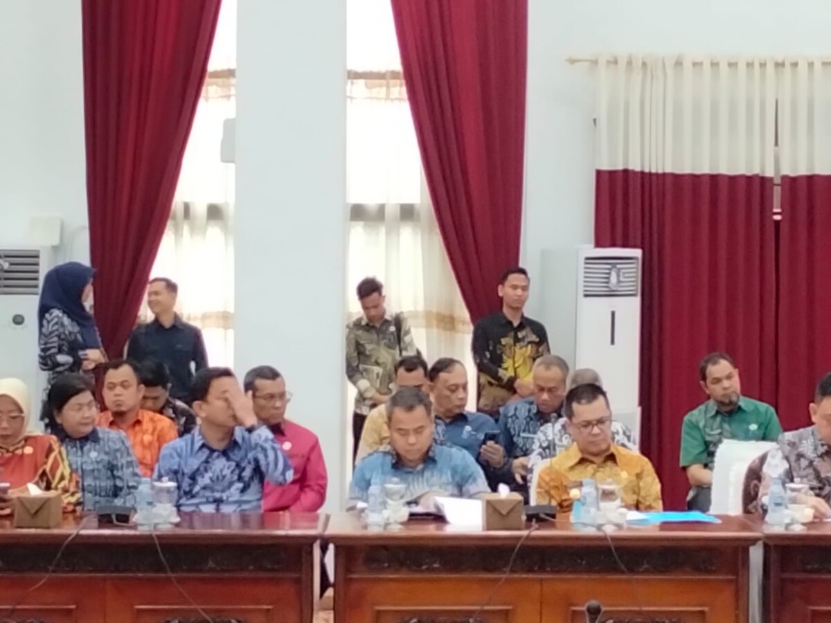 Romi saat menghadiri Rapat Pleno Tim Percepatan Akses Keuangan Daerah (TPAKD) Provinsi Kalimantan Barat Tahun 2026 di Pontianak, Kamis (18/6/2026).